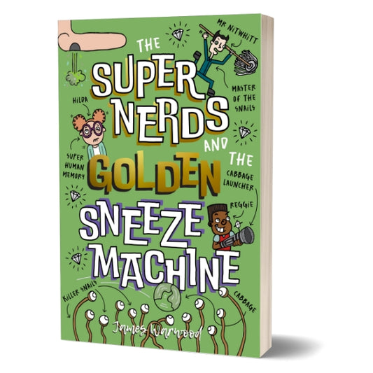 The Super Nerds and the Golden Sneeze Machine