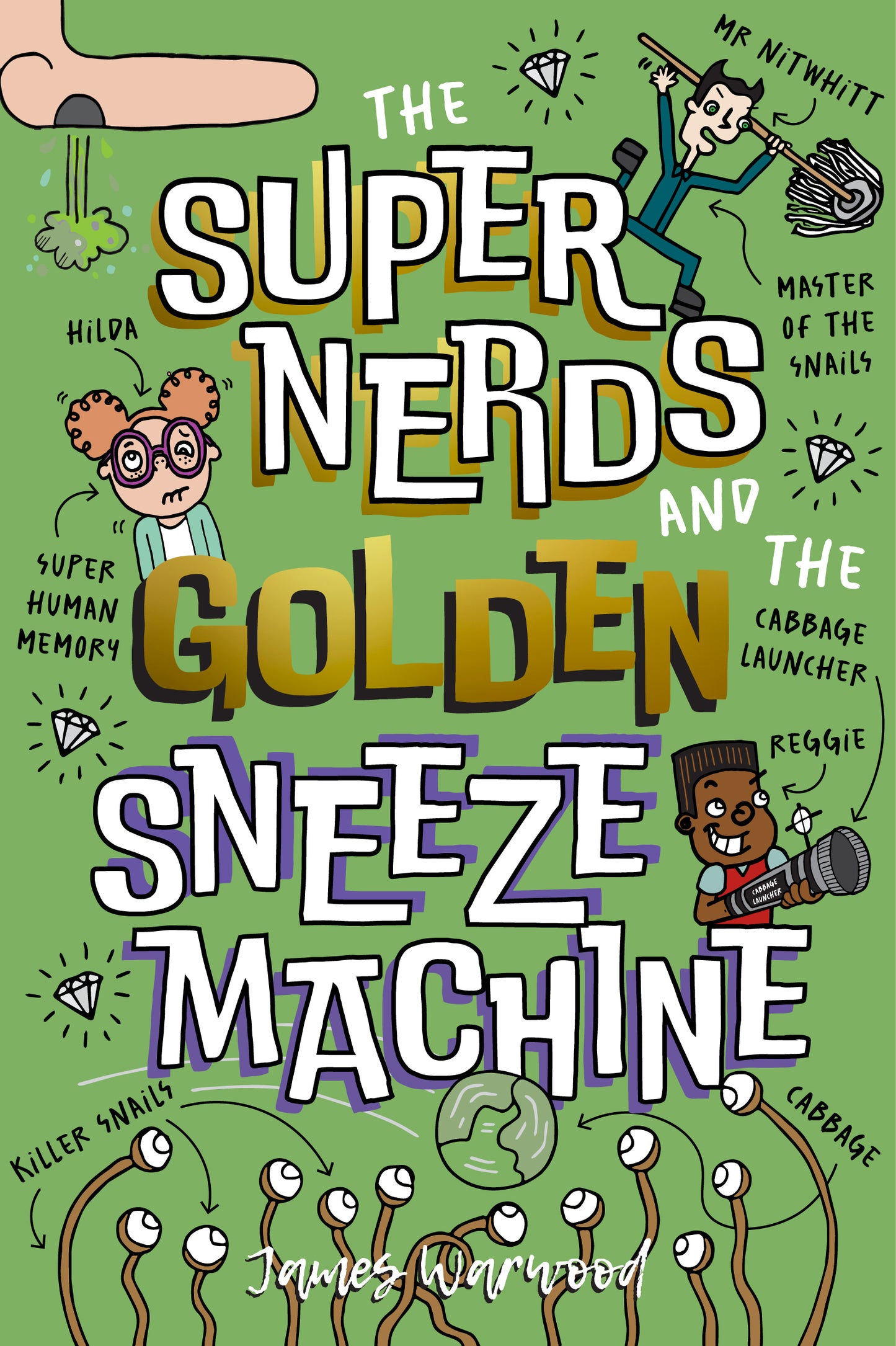 The Super Nerds and the Golden Sneeze Machine